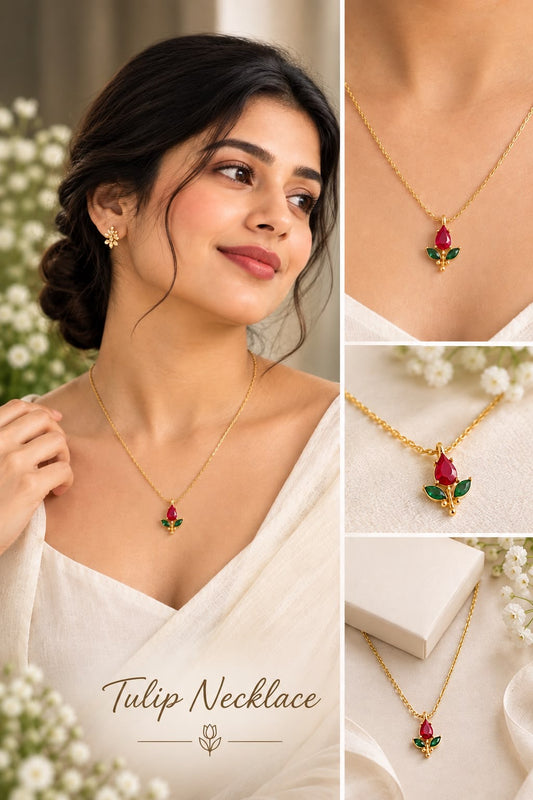 Trendy Tulip chain | Anti-tarnish